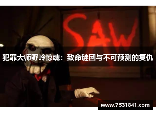 犯罪大师野岭惊魂：致命谜团与不可预测的复仇